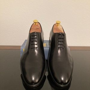 Ace Marks 10.5 Wholecut Plain Toe Oxford. Including A/M shoe trees & dust bag.